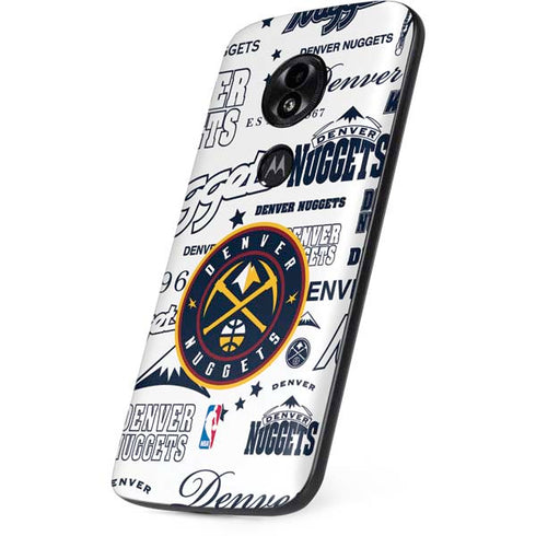 NBA Denver Nuggets Historic Blast Moto E5 Play Skin